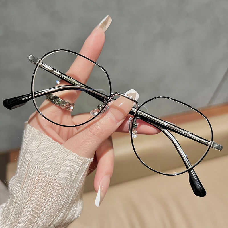 Vesper Round Prescription Glasses TR90 Eyeglasses Frame 16801