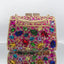Gemma Fleur Rain Rhinestone Clutch - Angle view (2) - WAAMII