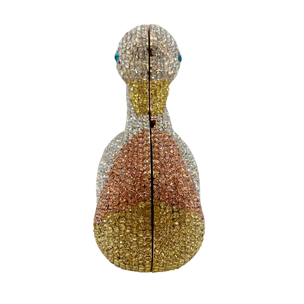 Luxury Diamond Swan Shaped Clutch Purse