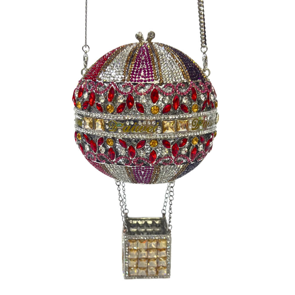 SkyLure Crystal Evening Clutch with Mini Basket - 详情-02 view - WAAMII