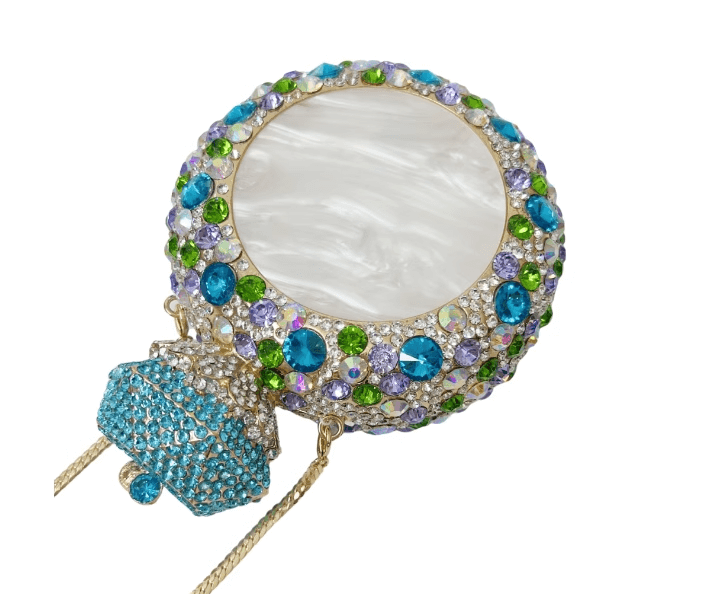 Jade Elixir Bottle-Shaped Crystal Clutch - 详情-19 view - WAAMII