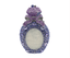 Jade Elixir Bottle-Shaped Crystal Clutch in Oval Purple - WAAMII