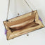 Elegant Handcrafted Beaded Embroidery Clip Clutch Purse