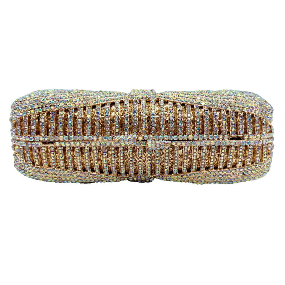 GlimBow Sparkling Crystal Clutch - 详情-06 view - WAAMII