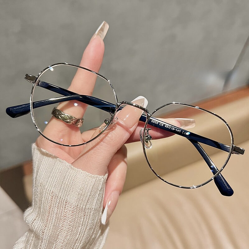 Vesper Round Prescription Glasses TR90 Eyeglasses Frame 16801