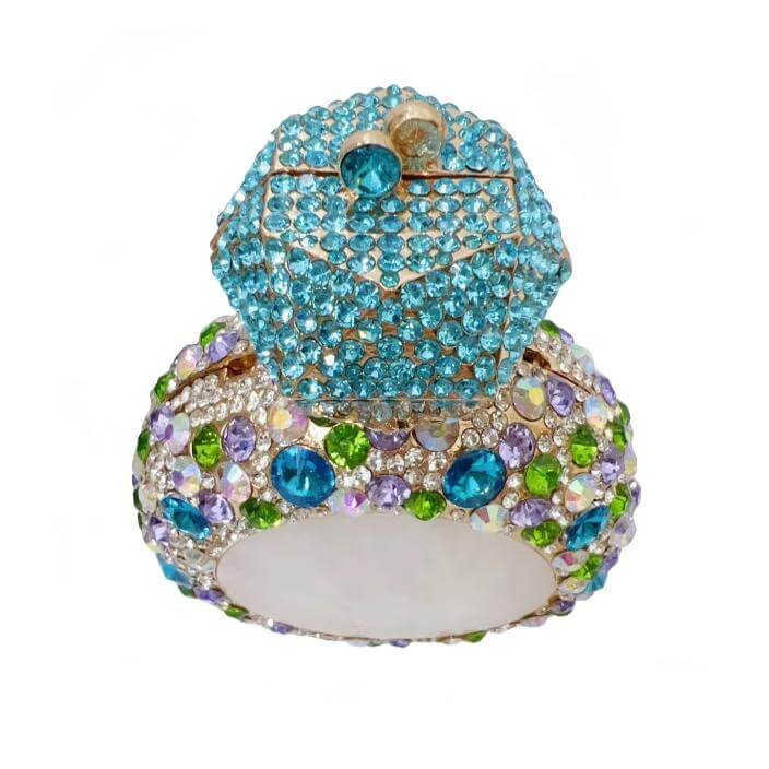 Jade Elixir Bottle-Shaped Crystal Clutch - Front view (4) - WAAMII