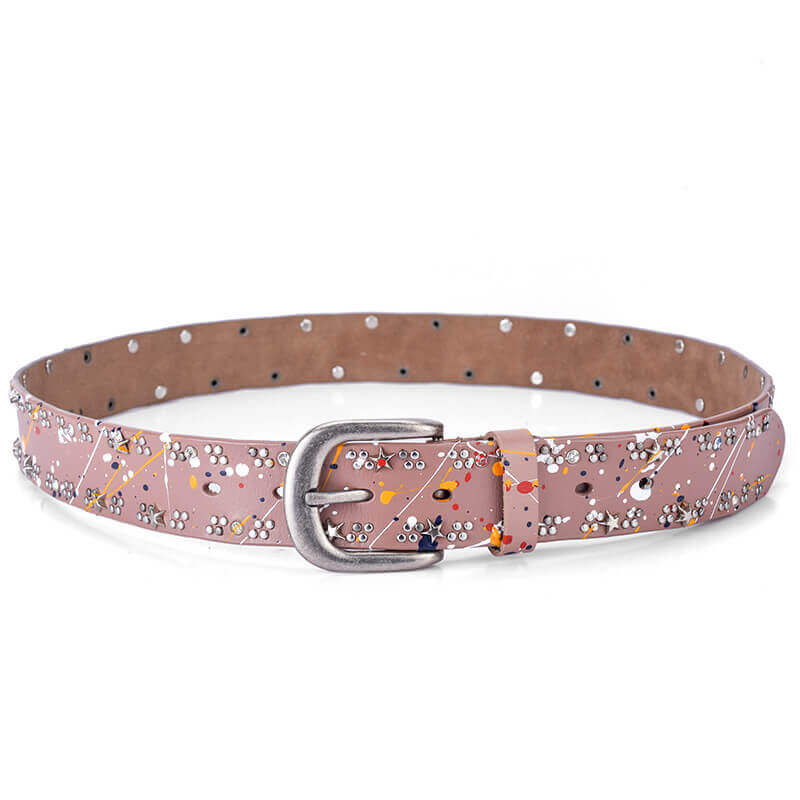 BoltLine Star Rivet Belt - Angle view (2) - WAAMII