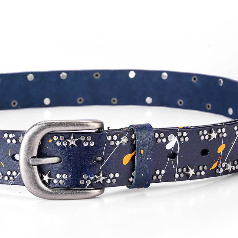 BoltLine Star Rivet Belt - Detailed shot (3) - WAAMII
