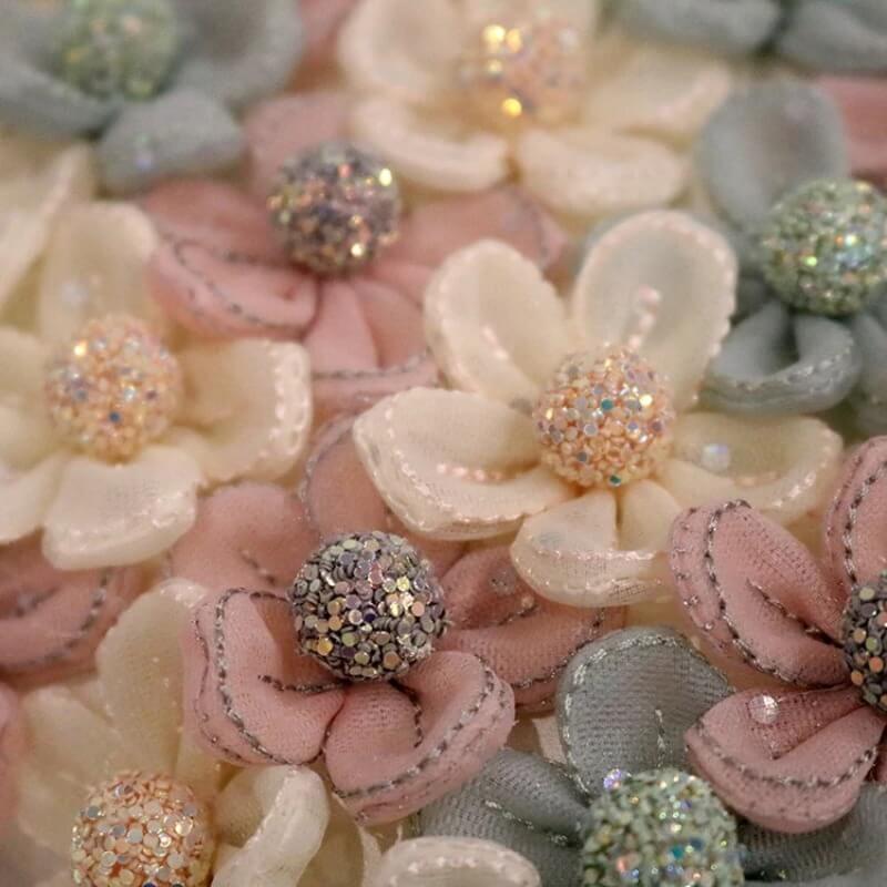 Summer Bloom – Handcrafted Macaron Floral Beaded Bags (5 Styles)