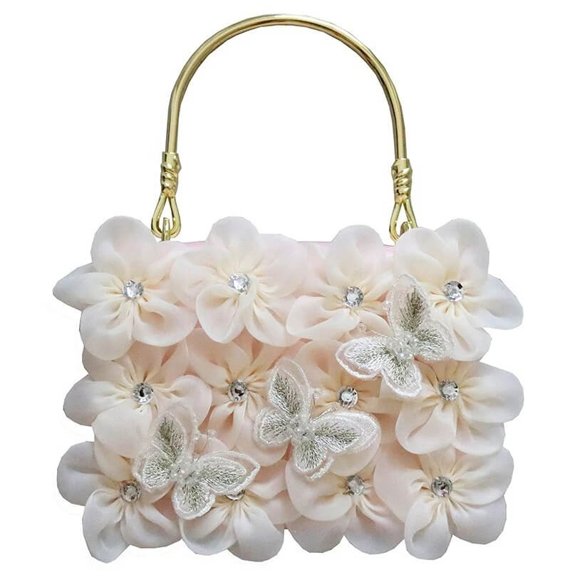 Summer Bloom – Handcrafted Macaron Floral Beaded Bags (5 Styles)