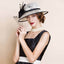 British Style Feather Mesh Fascinator Hat – Church Wedding Hat