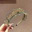 Luxury Handwoven Crystal Embellished Headband - Gold - Luxury Accessories by WAAMII