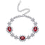Armband aus echtem blauem Kyanit und Halbedelsteinen mit Heilkristallperlen aus S925er Sterlingsilber