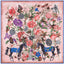 130*130CM 100% Imitation Silk Twill Silk Square Scarf Scarves Floral Tree Print Scarf-Multi Colors - - Luxury Accessories by WAAMII
