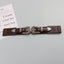 Wide Waist Belt with Vintage Engraved Buckles