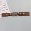 Wide Waist Belt with Vintage Engraved Buckles