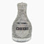 Crystal Champagne Bottle Clutch - Silver - Luxury bags by WAAMII