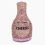 Crystal Champagne Bottle Clutch - Pink - Luxury bags by WAAMII