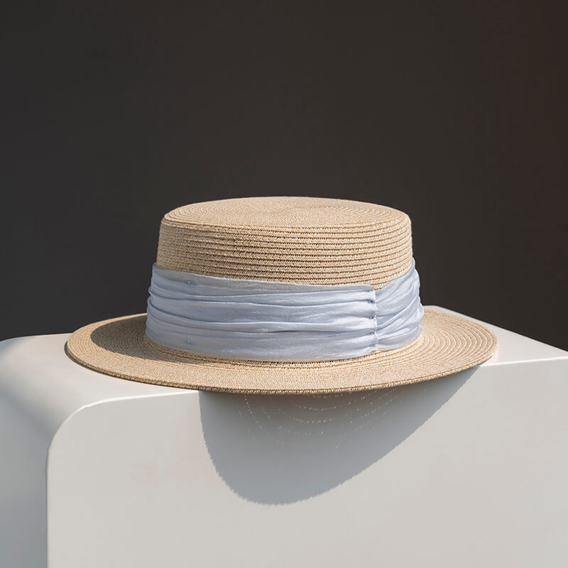 Breathable cellulose straw hat for women – perfect for outdoor events
