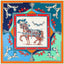 130*130CM 100% Imitation Silk Twill Silk Square Scarf Scarves Floral Tree Print Scarf-Multi Colors - - Luxury Accessories by WAAMII