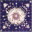130*130CM 100% Imitation Silk Twill Silk Square Scarf Scarves Floral Tree Print Scarf-Multi Colors Accessories WAAMII