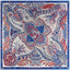130*130CM 100% Imitation Silk Twill Silk Square Scarf Scarves Floral Tree Print Scarf-Multi Colors Accessories WAAMII