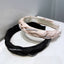 Twist Design Simplicity Black Headband - - Luxury Accessories by WAAMII