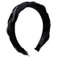 Twist Design Simplicity Black Headband - - Luxury Accessories by WAAMII