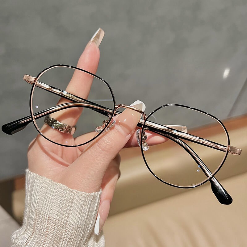 Vesper Round Prescription Glasses TR90 Eyeglasses Frame 16801