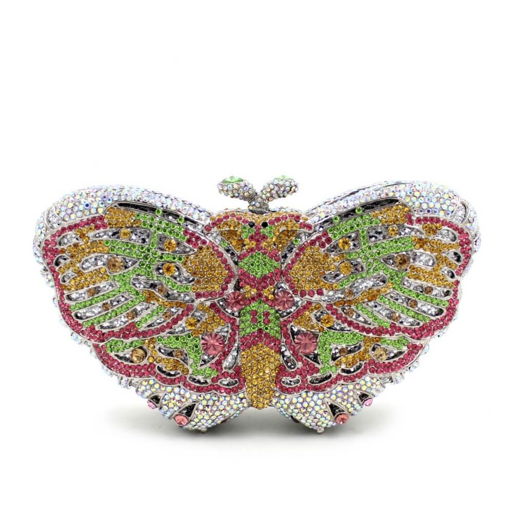 Aurora Butterfly Crystal Minaudière - Main View 07 - WAAMII