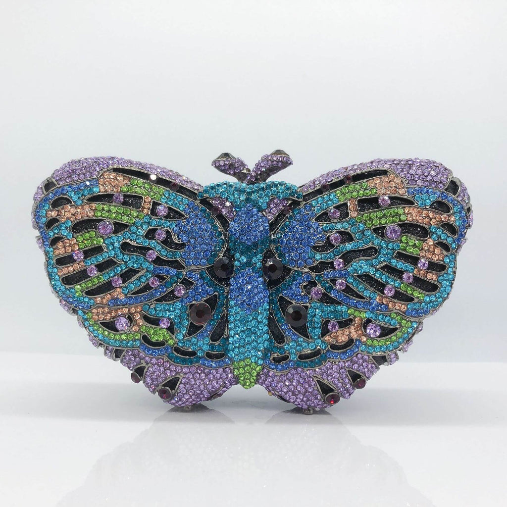 Aurora Butterfly Crystal Minaudière - Main View 14 - WAAMII