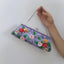 Elegant Handcrafted Beaded Embroidery Clip Clutch Purse