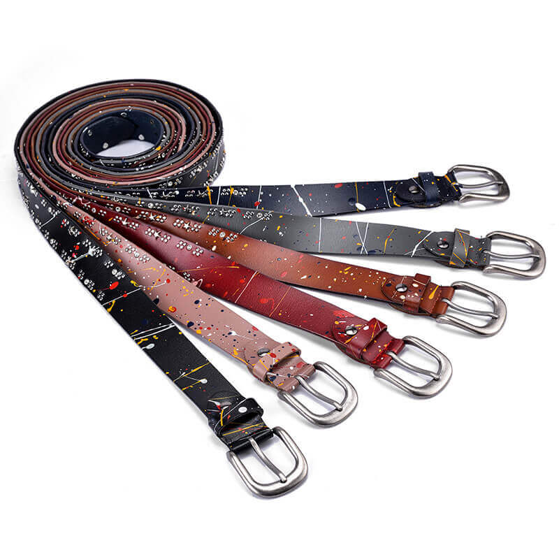 BoltLine Star Rivet Belt - Front view (4) - WAAMII
