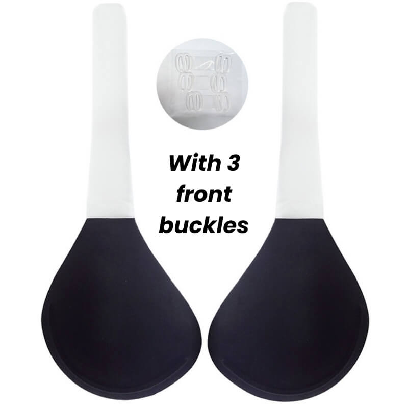 Backless Stick On Push Up Bra Strapless Self Adhensive Bra For Big Busts-Reusable