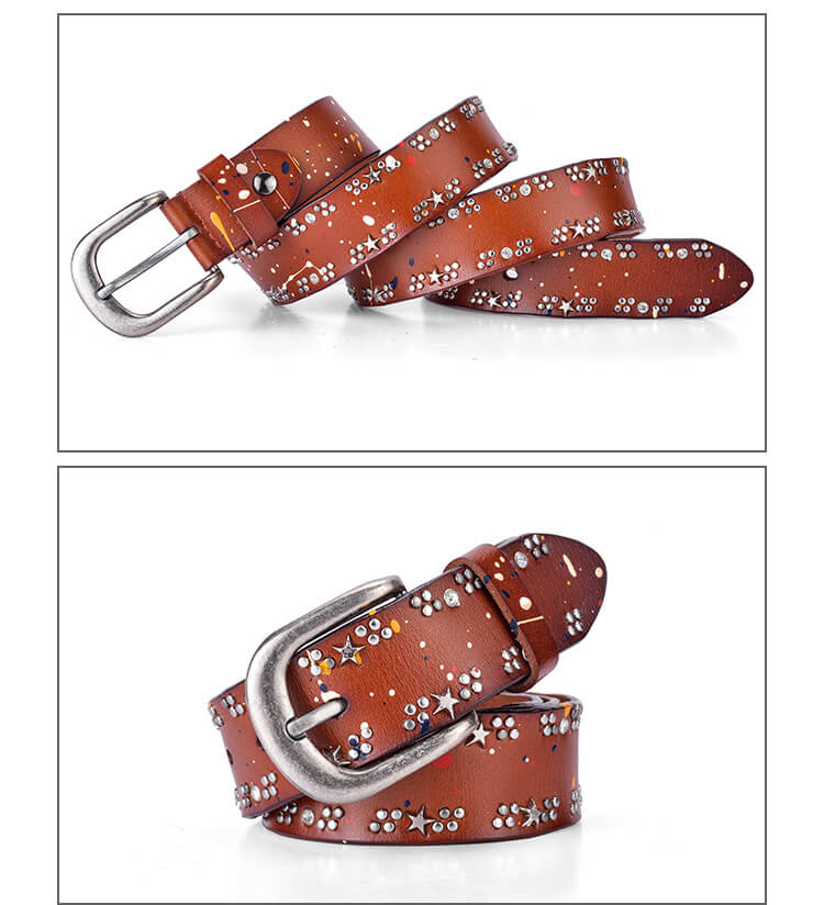 BoltLine Star Rivet Belt - 详情-11 view - WAAMII