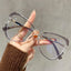 Lunettes de vue œil de chat rouges élégantes Orla 16889