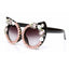 Oversize Red Crystal Rhinestone Sunglass - - Luxury Accessories by WAAMII