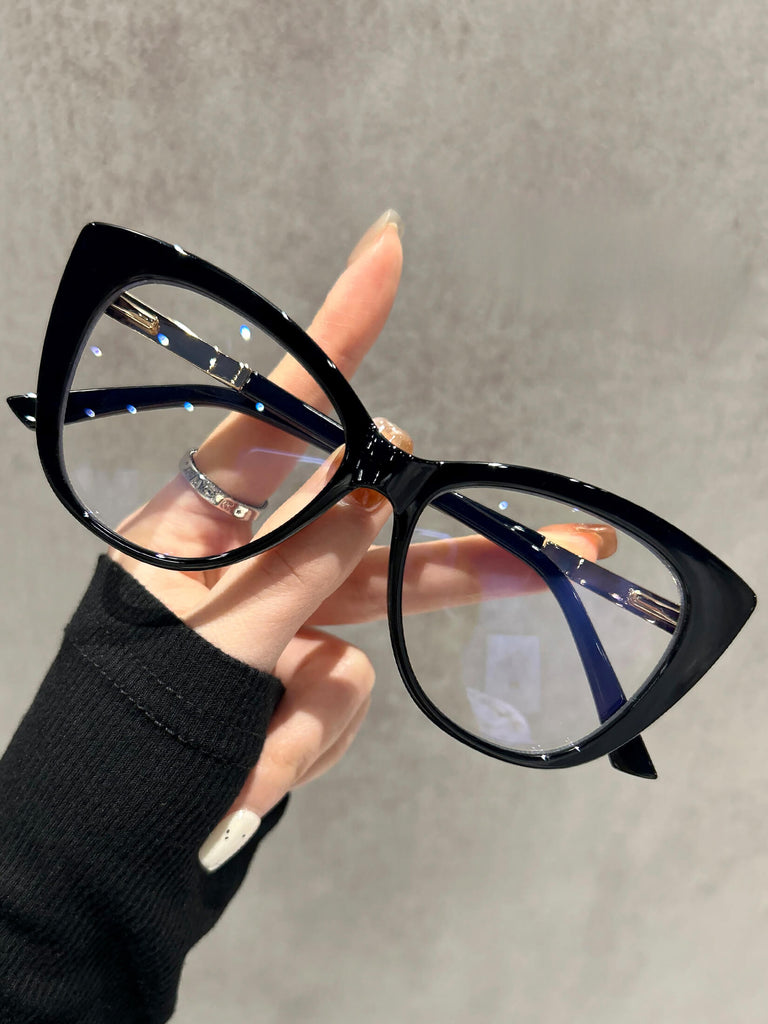 Luxe Cat Eye Red Prescription Glasses TR90 Eyeglasses Frame 16845