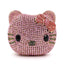 Crystal Kitty Cat Minaudiere -Pink - Luxury Animal Shaped Clutch