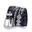 Velora Studded Leather Belt For Dress - Detailed shot (3) - WAAMII