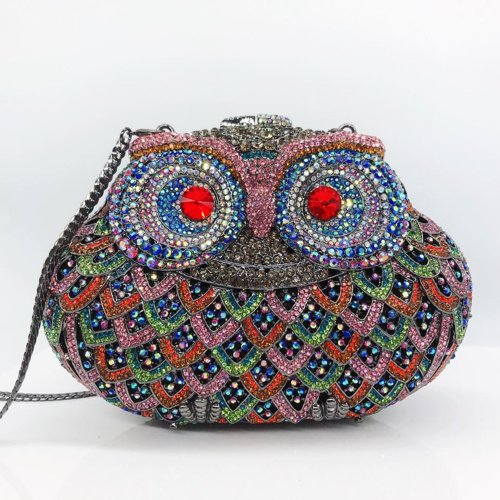 Dazzling Mystic Owl Evening Purse - Main View 01 - WAAMII