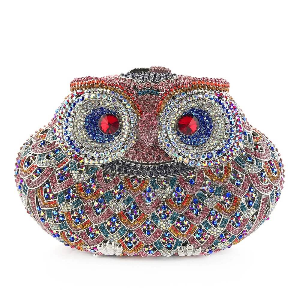 Dazzling Mystic Owl Evening Purse - Main View 05 - WAAMII