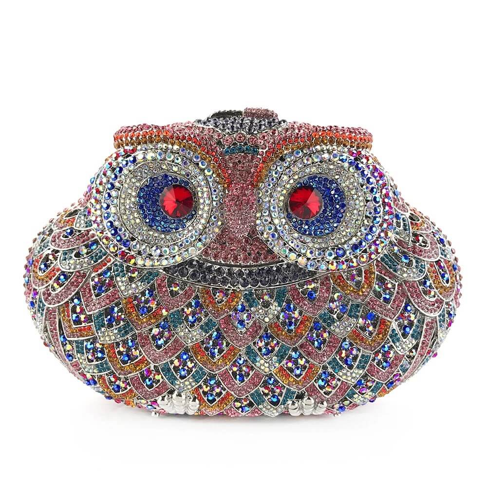 Dazzling Mystic Owl Evening Purse - Main View 07 - WAAMII