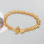 Gold Statement Fish Shell Design Stretch Belt for Women