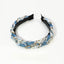 Handwoven Fabric Pearl Wrapped Headband - 01 - Luxury Accessories by WAAMII