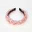 Handwoven Fabric Pearl Wrapped Headband - 05 - Luxury Accessories by WAAMII