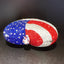 Luxury Crystal American Flag Clutch Bag - - Luxury bags by WAAMII