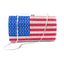 Luxury Crystal American Flag Clutch Bag - - Luxury bags by WAAMII