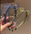 Luxury Handwoven Crystal Embellished Headband - - Luxury Accessories by WAAMII