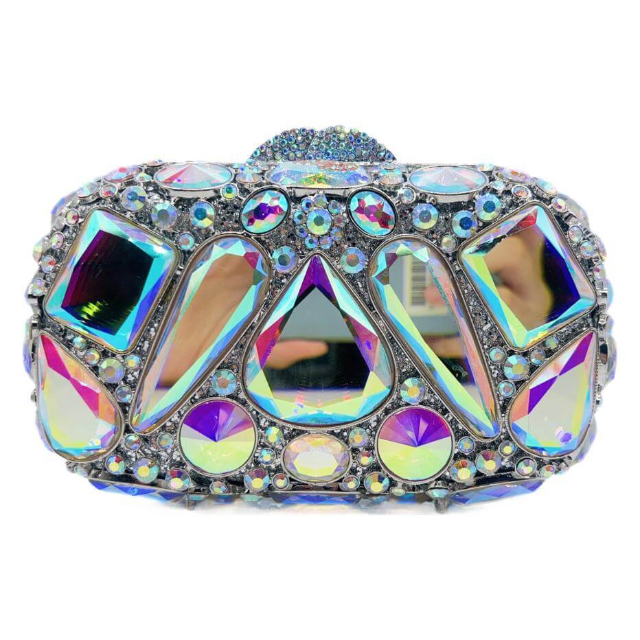 Lyra Crystal Diamond Stone Purse - Main View 05 - WAAMII